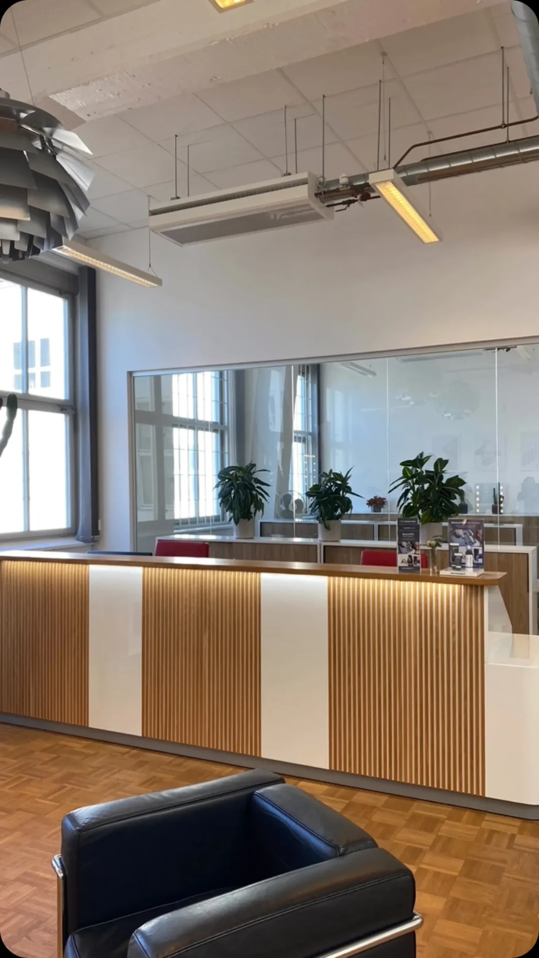 Receptionsmiljö hos Kunelius Skincare
